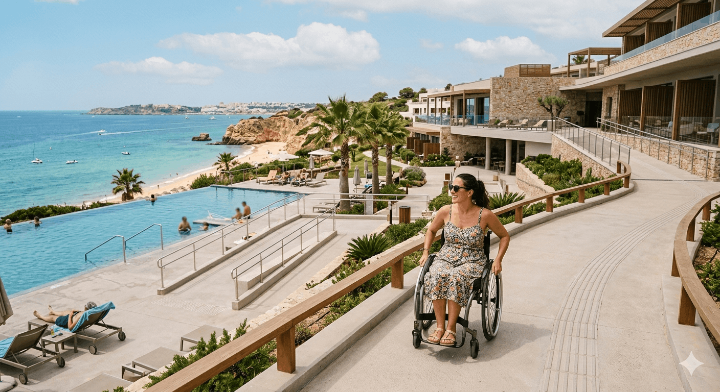 Barrierefrei im Urlaub Die ultimative Hotel-Checkliste für Rollstuhlnutzer & Co.