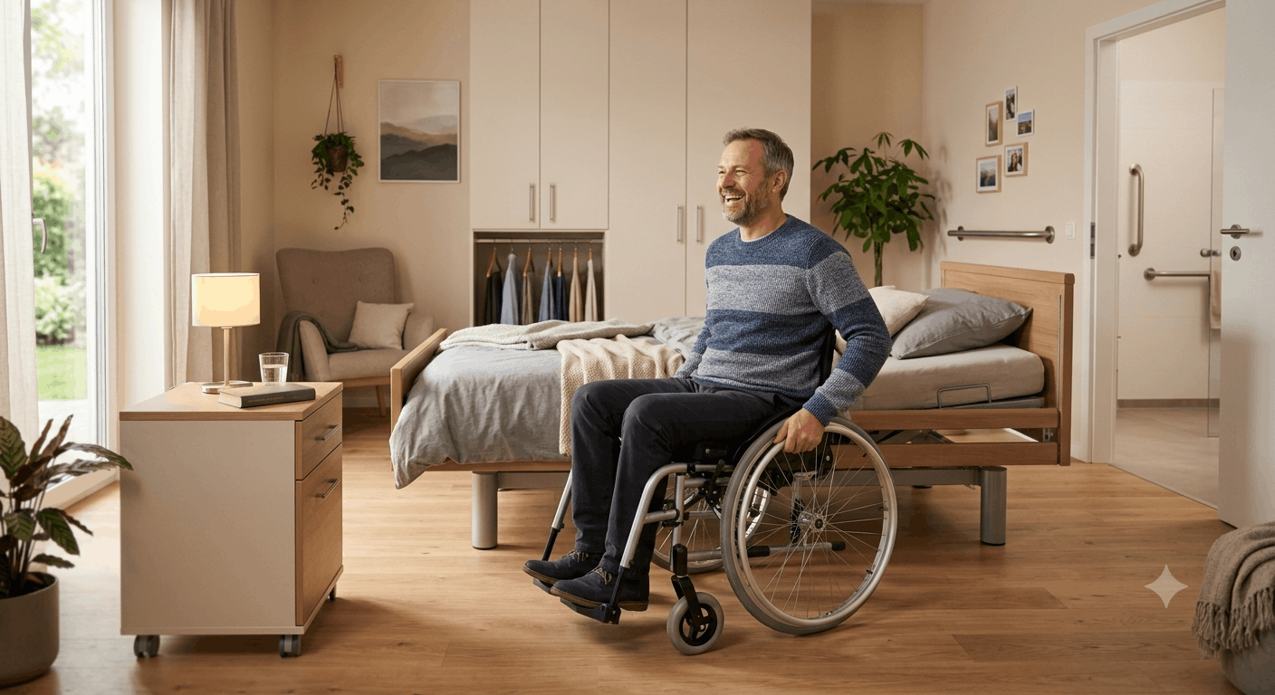 Gemütliches, barrierefreies Schlafzimmer einrichten – Tipps für 2026